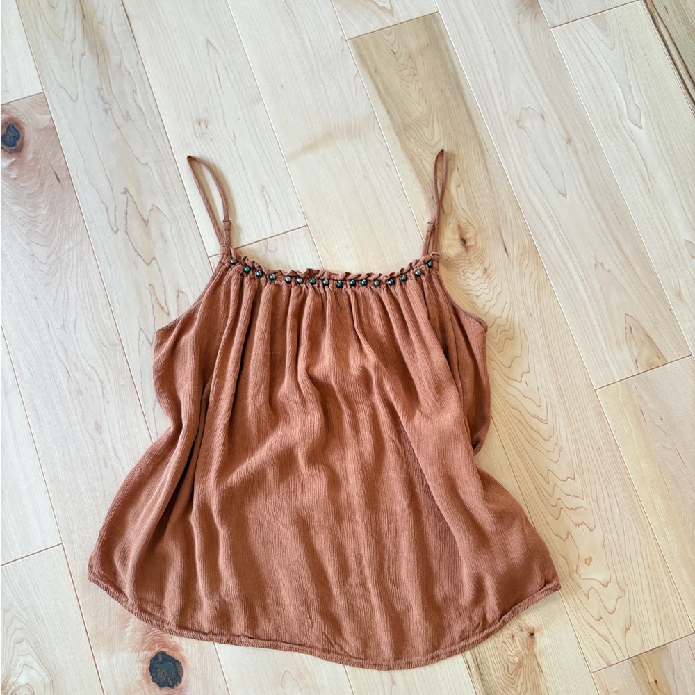 Orange tank top